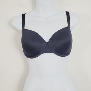 Third Love 24/7 Black Classic‎ T Shirt Bra Size 44C